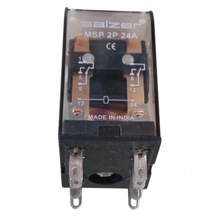 Salzer Relay 2 Pin 24V AC M-Series (Changeover ) - MSP2P24A