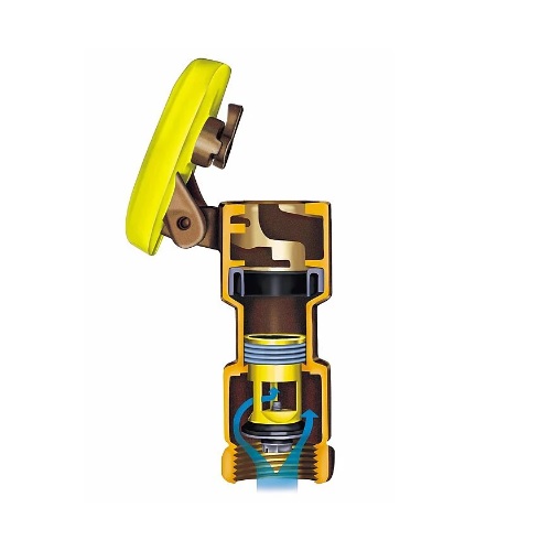 Harit 3/4 inch Brass Quick Coupling Valve (QCV) - HT-70B