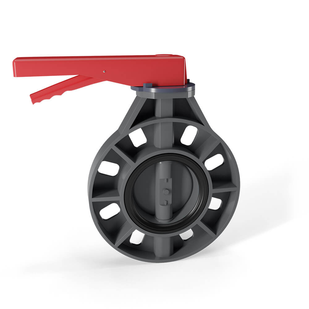 FINOLEX 6 inch PVC Butterfly Valve - Handle Type - 2315