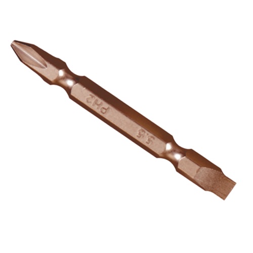 TAPARIA  65 mm Long PH2x6 Two-in-One Screw Driver Bit (Star-Flat Bit) - SBPF6526