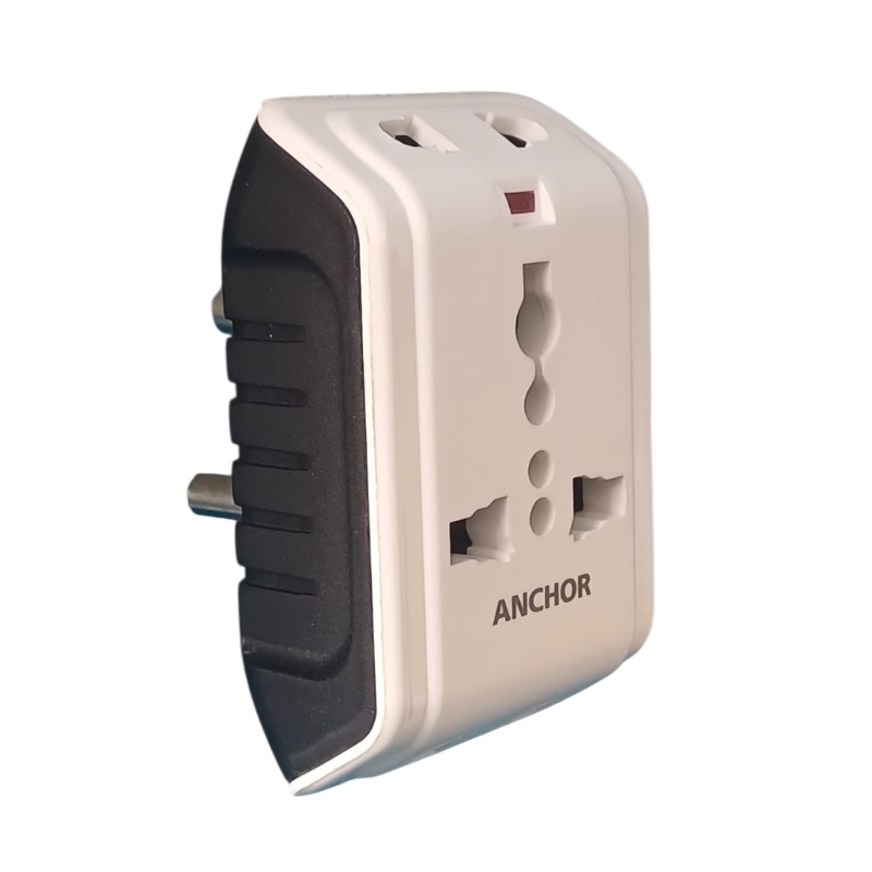 ANCHOR Panasonic 22841 Multi Plug Adaptor 6A 240V (Universal)