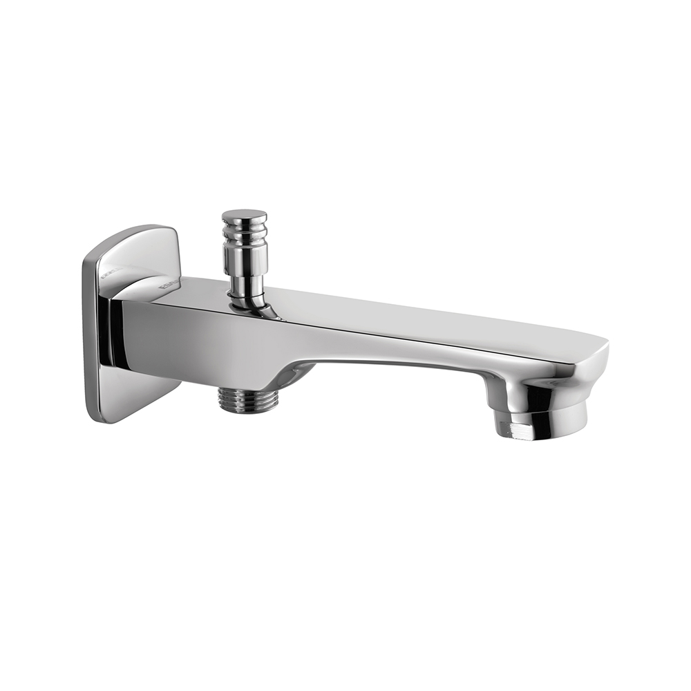 ESSCO Bathtub Spout (Stella) with button attachment for hand shower - SPE-CHR-107463