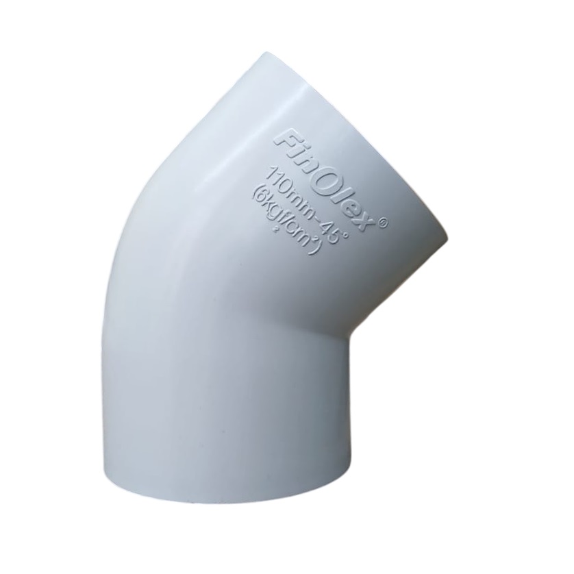 Finolex PVC Shoe  50 mm 10kg/cm2 ( 45° Bend) - 2054