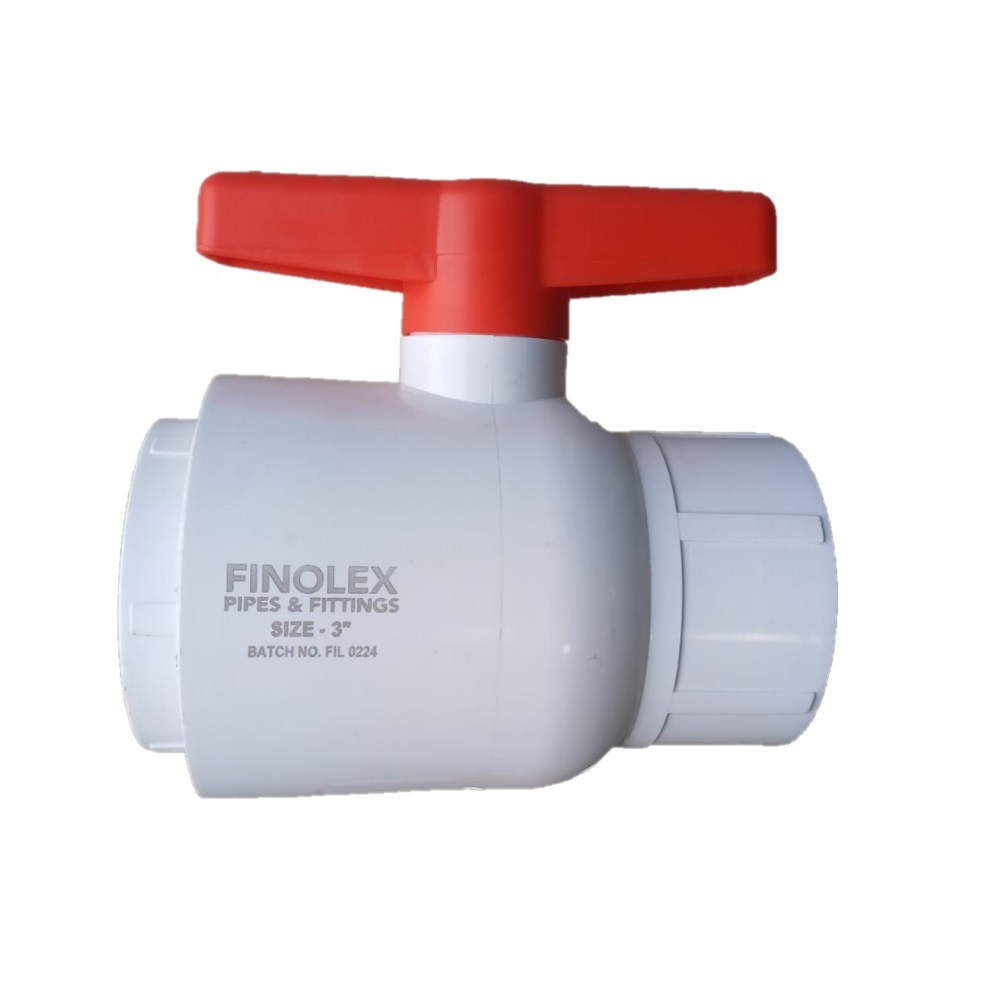 FINOLEX 3 inch UPVC Ball Valve (SCH-80) - 4659