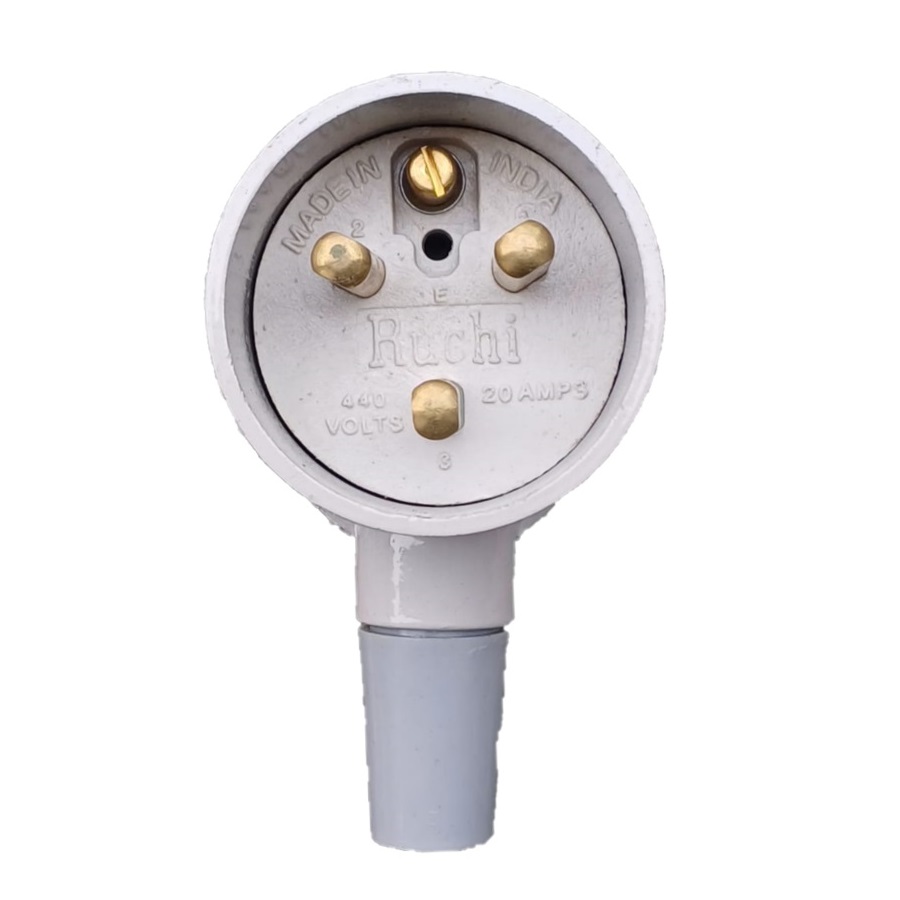 Ruchi 20A / 3P Metal Clad Plug - TP20