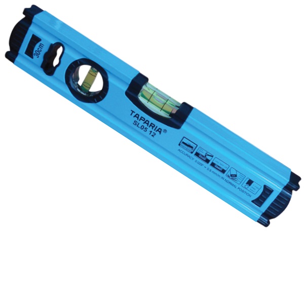 TAPARIA 12" Sprit Level with Magnet (0.5 mm Accuracy) - SLM0512