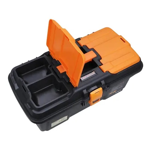 TAPARIA 250 x 260 x 495 mm Plastic Tool Box with Organizer - PTB19